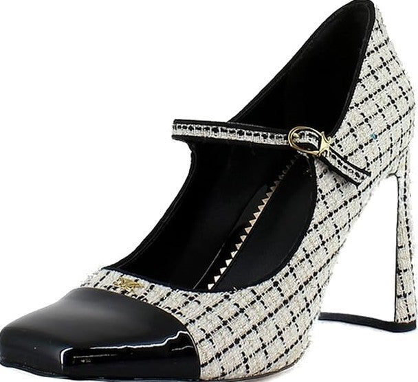 Circus NY by Sam Edelman Women's Elora Pump Shoes Vanilla Bean Black Size 6.5 M