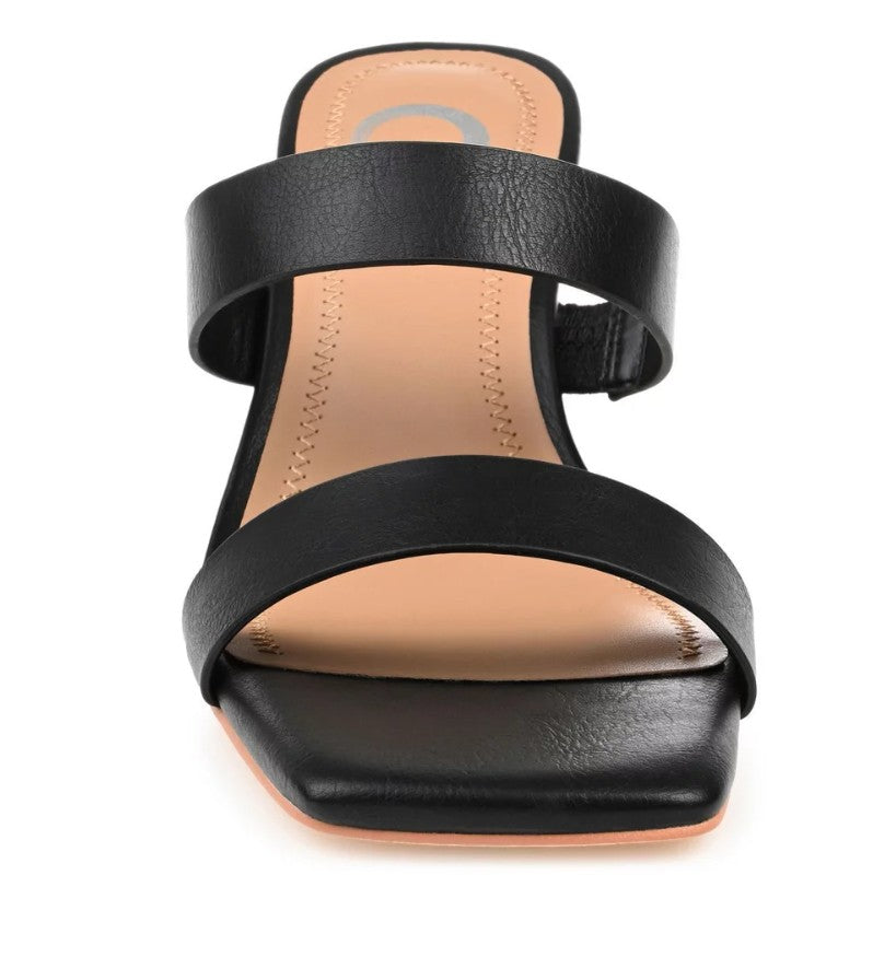 Journee Collection Women's Tru Comfort Nolla Sandals Black Size 9