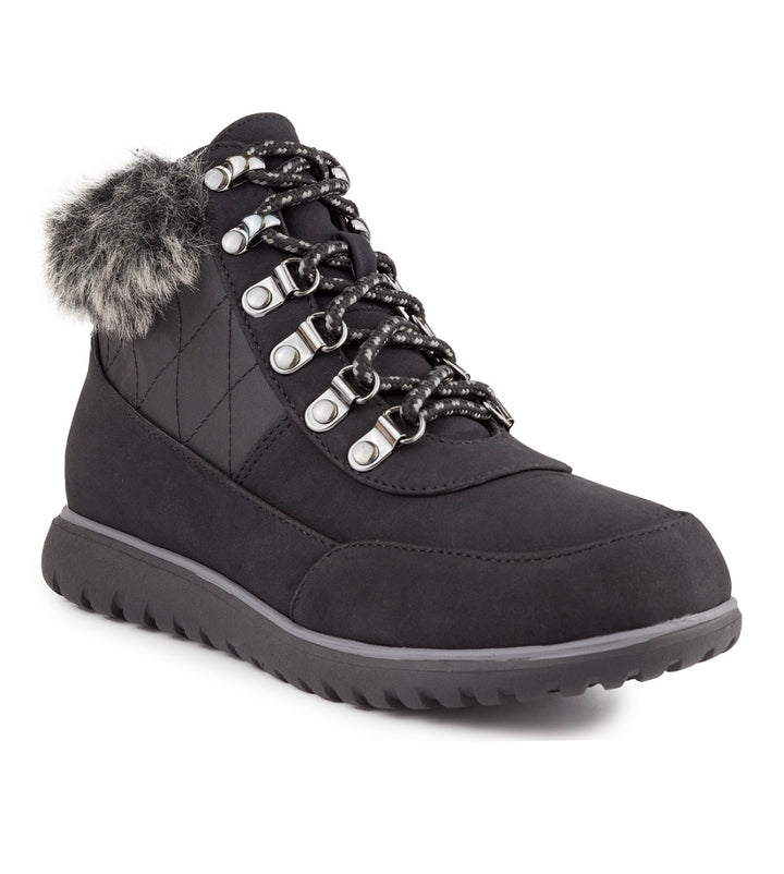 Karen Scott Women's Wanona Lace-Up Boots Black Size 10M