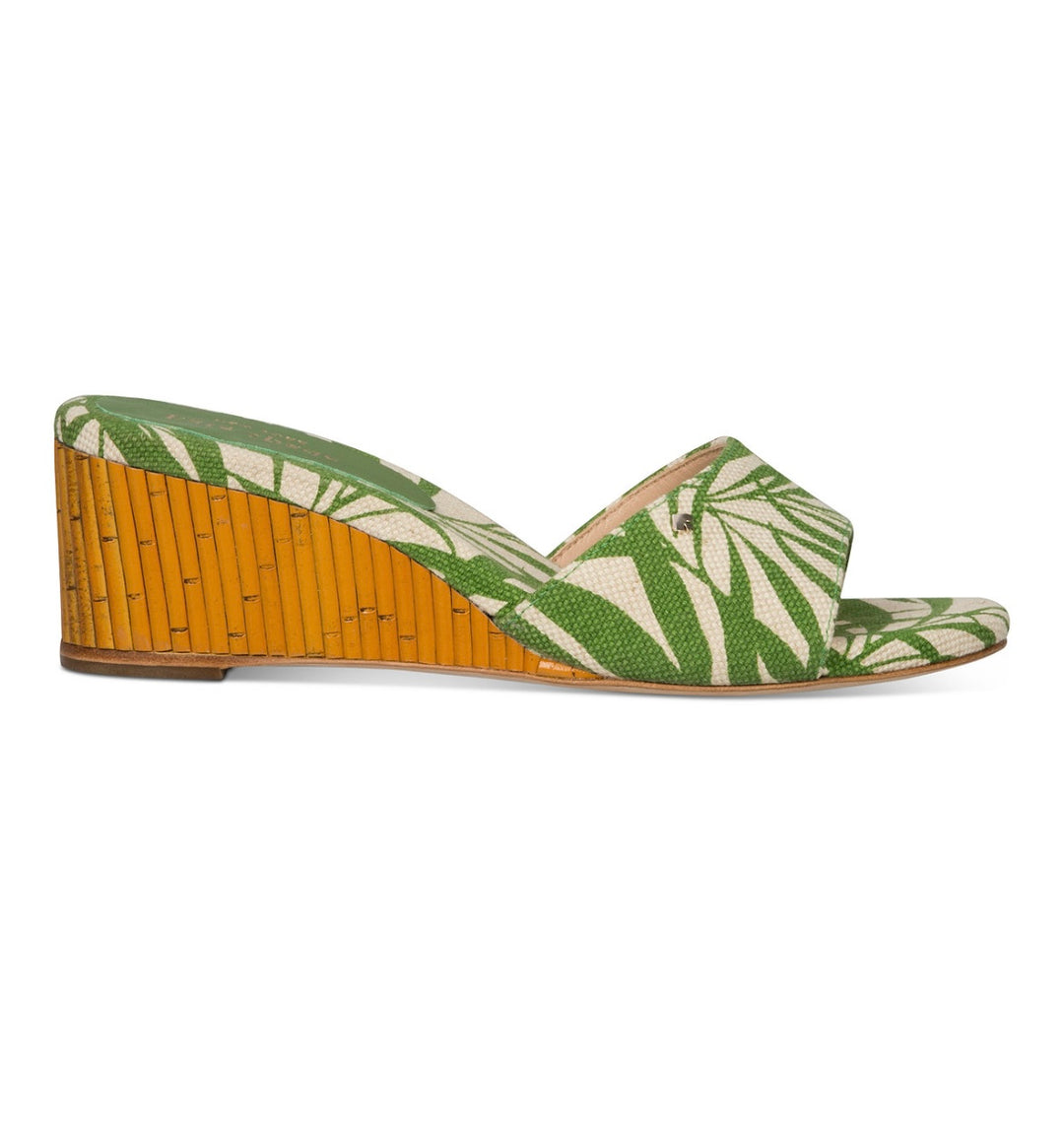Kate Spade New York Women's Meena Slide Sandals Palm Fronds