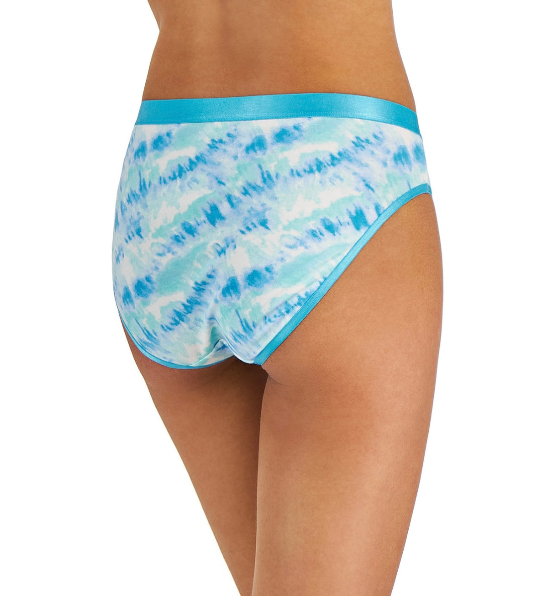 Jenni Women's Elastic Waistband 2-Pk Hi-Cut Bikini Underwear Size L