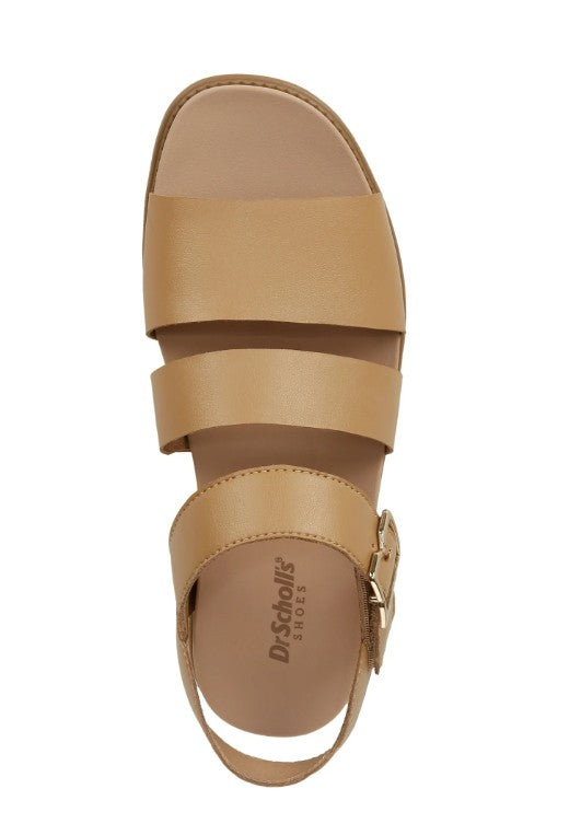 Dr. Scholl's Women's Island Glow Ankle Strappy Sandals Warm Tan Size 10 M