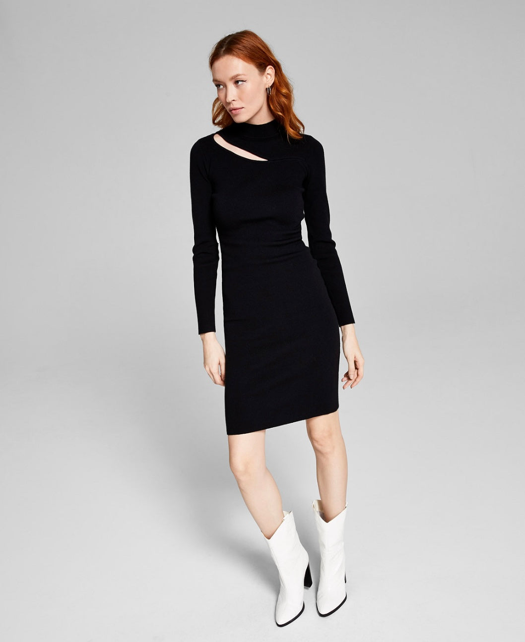 And Now This Women's Cutout Bodycon Dress Black Size XS