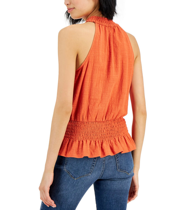 INC International Concepts Women's Mock-Neck Top Summer Fig Size XL