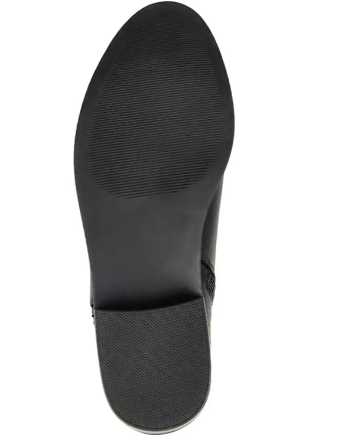 Journee Collection Women's Ellis Side Zip Ankle Booties Black Size 8