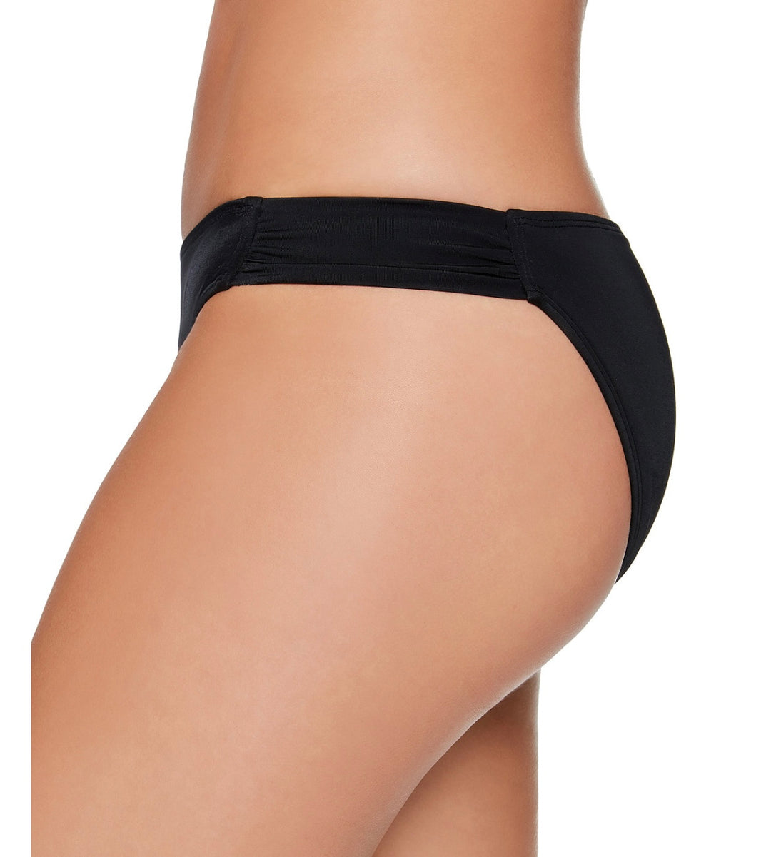Salt + Cove Women's Stretch Side Tab Moderate Coverage Hipster Swimsuit Bottom