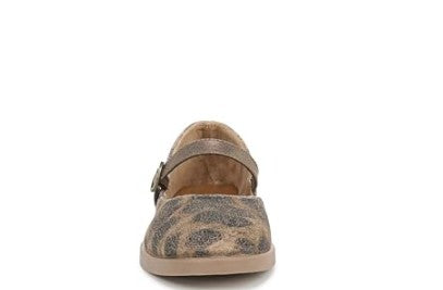 Blowfish Malibu Women's Empower Mary Jane Flat Shoes Bronze Leopard Size 7 M