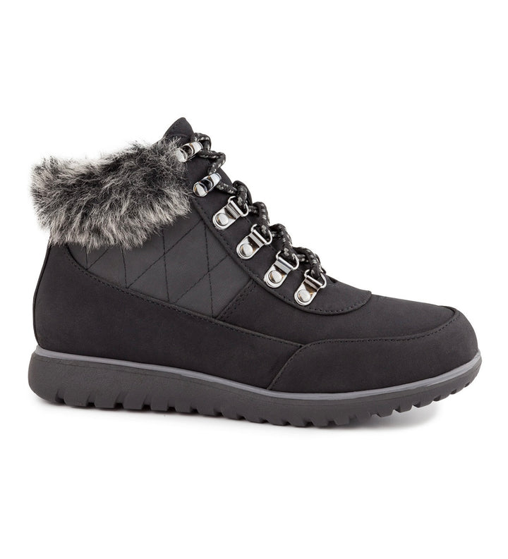 Karen Scott Women's Wanona Lace-Up Boots Black Size 10M