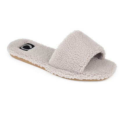 Journee Collection Women's Sunlight Slide Slipper Grey Size 11