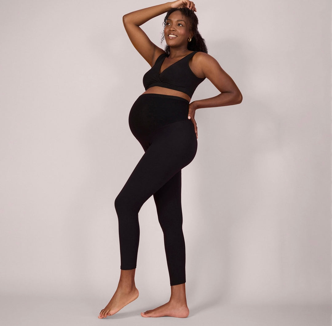 Motherhood Maternity Women's Essential Stretch Secret Fit Maternity Leggings