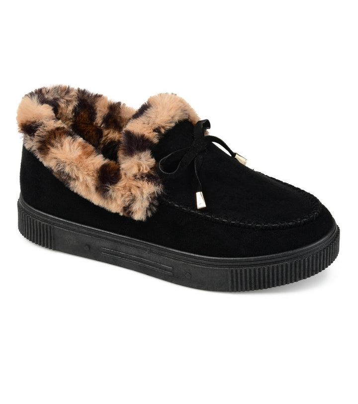 Journee Collection Women's Tru Comfort Foam Midnight Slipper Shoes Black