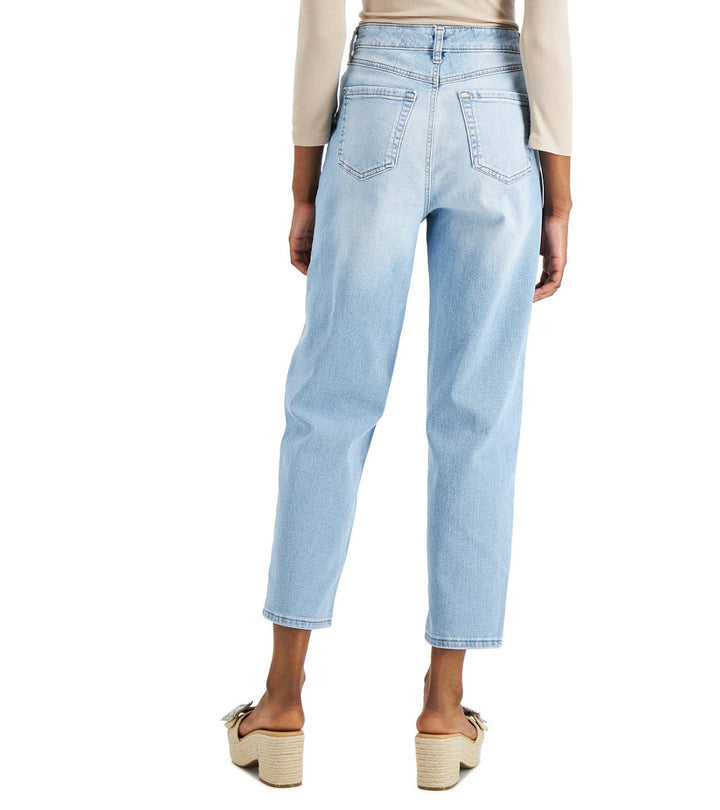 INC International Concepts Women's High Rise Ripped Mom Jeans Size 12/31