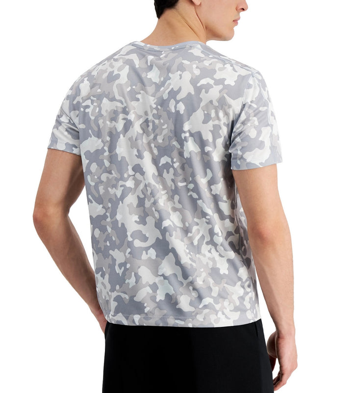 ID Ideology Men's Short Sleeve Birdseye Printed Training T-Shirt Size XL