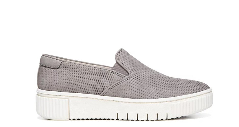 Soul Naturalizer Women's Tia Slip-On Sneakers Mushroom Faux Leather Size 7.5