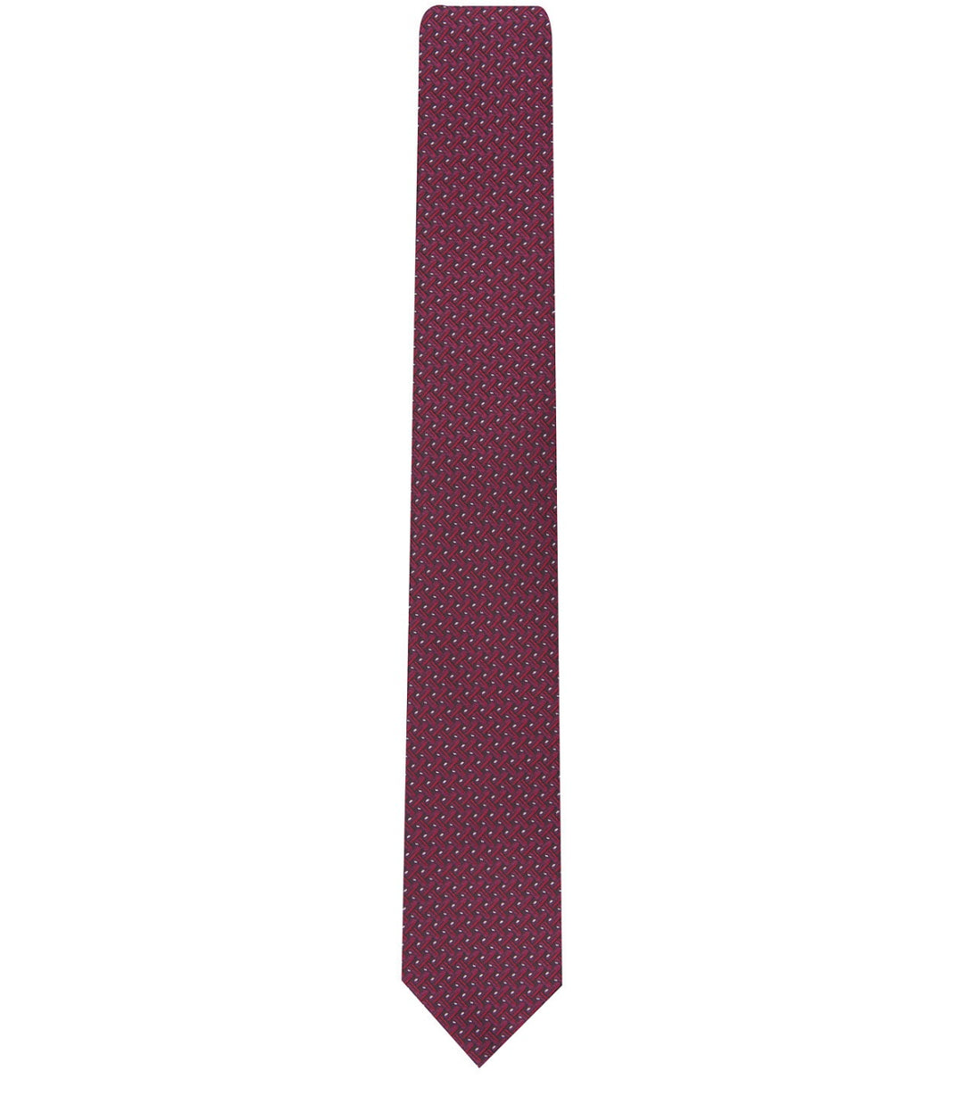 Alfani Men's Slim Neat Tie Burgundy