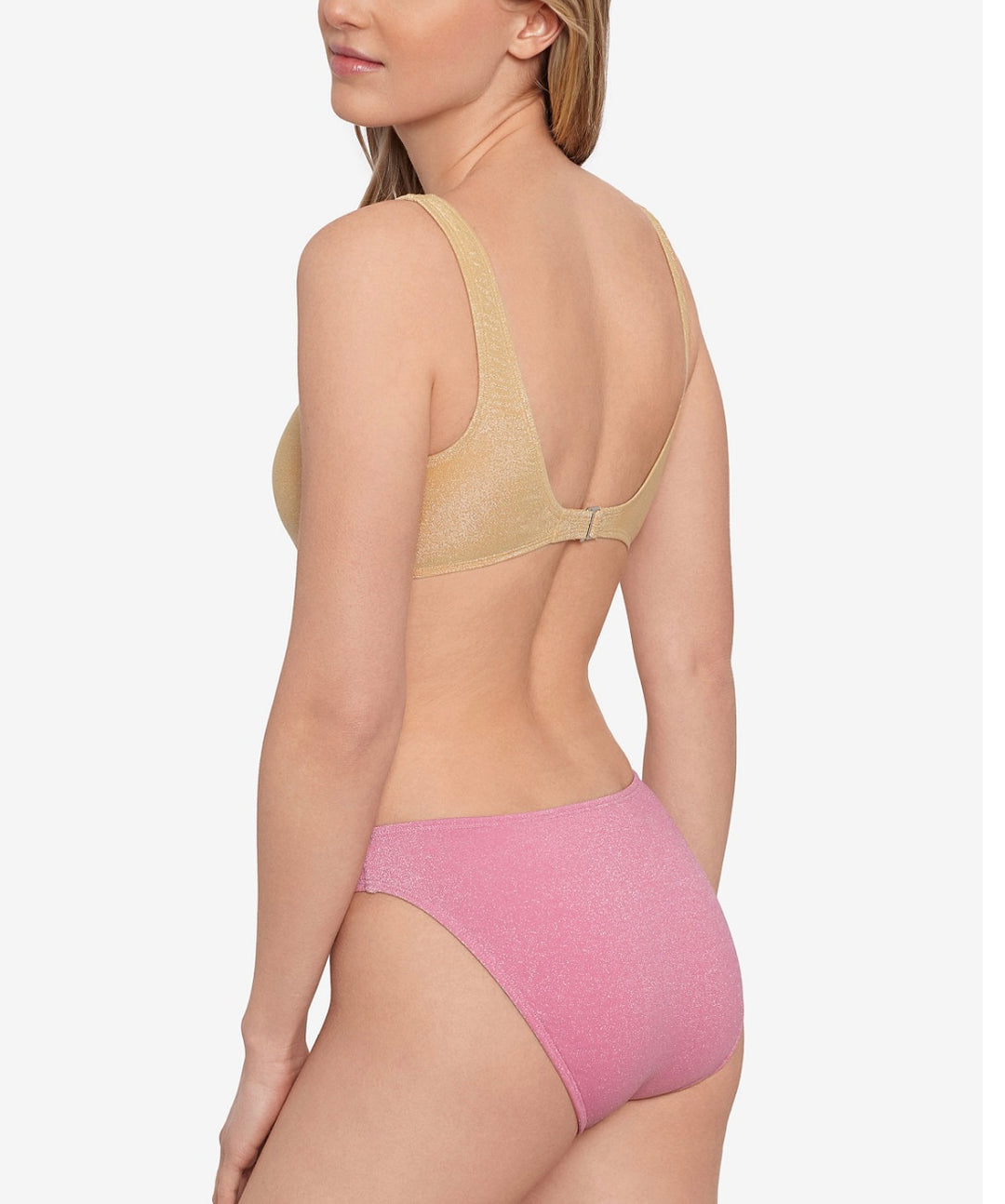 Salt + Cove Juniors' Precious One-Piece Monokini Swimsuit Blush Pink Size S