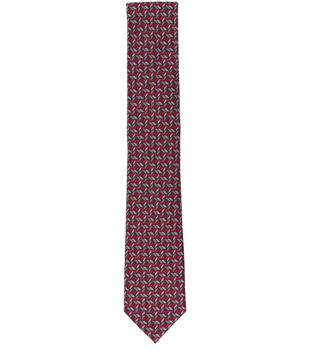Alfani Men's Coen Nano Geo Tie Red One Size