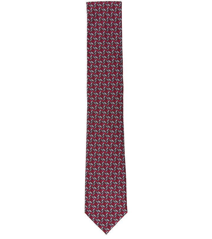 Alfani Men's Coen Nano Geo Tie Red One Size
