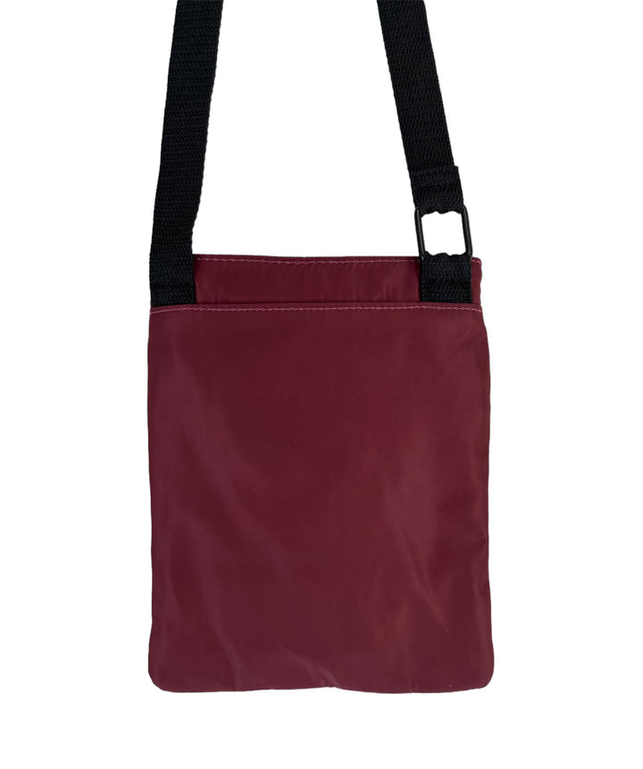 Steve Madden Men's Crossbody Burgundy 8.5 X 7