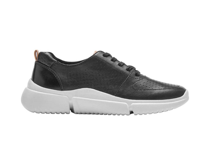 Rockport Women's Washable R-Evolution W Perf Lace Walking Shoes Black Size 8M