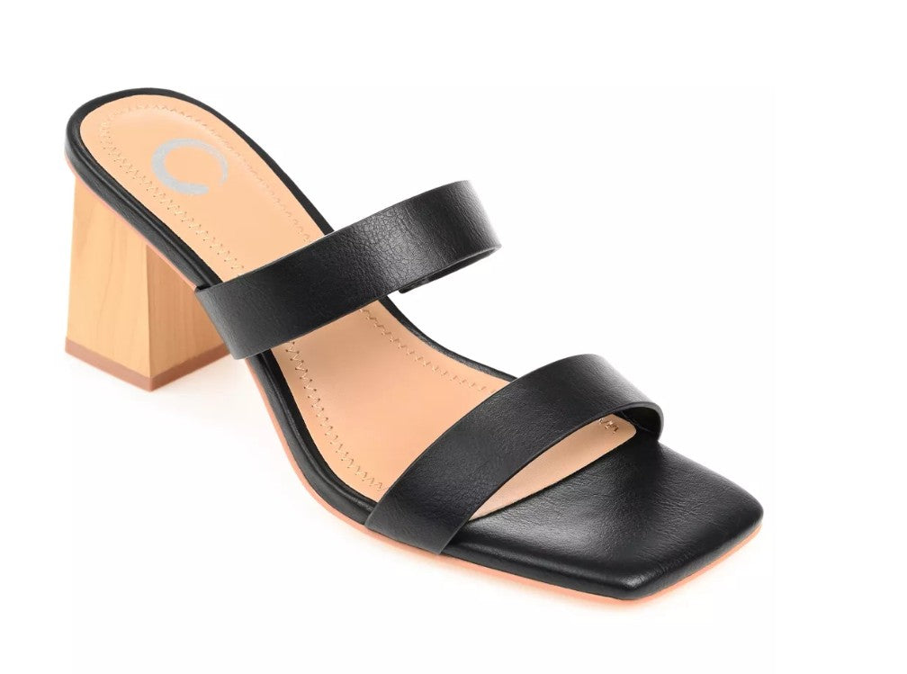 Journee Collection Women's Tru Comfort Nolla Sandals Black Size 9