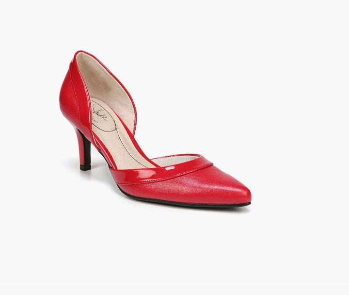 LifeStride Women's Saldana d'Orsay Pump Fire Red