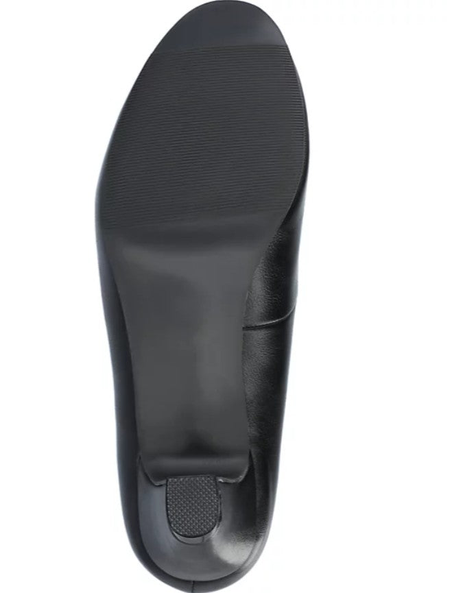 Journee Collection Women's Luu Round Toe Pumps Shoes Black Size 9
