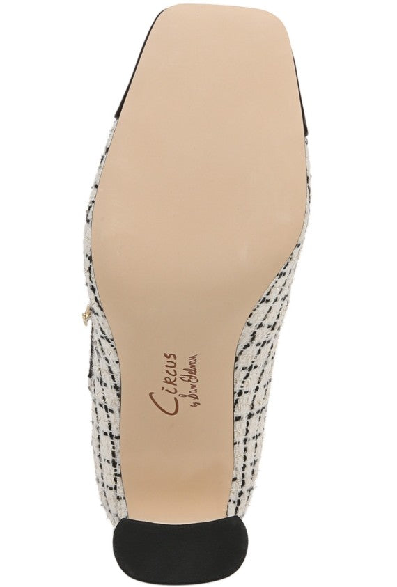 Circus NY by Sam Edelman Women's Elora Pump Shoes Vanilla Bean Black Size 6.5 M
