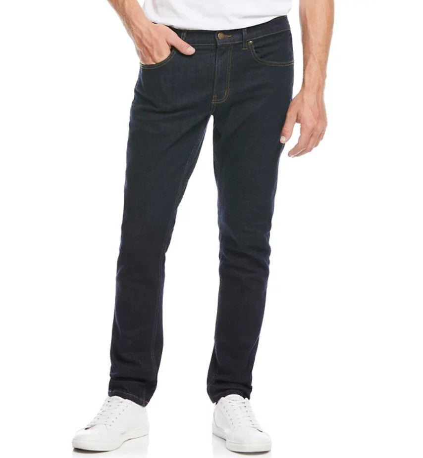 Perry Ellis America Men's Slim Fit Denim Pants Jeans Rinse Size 34x32