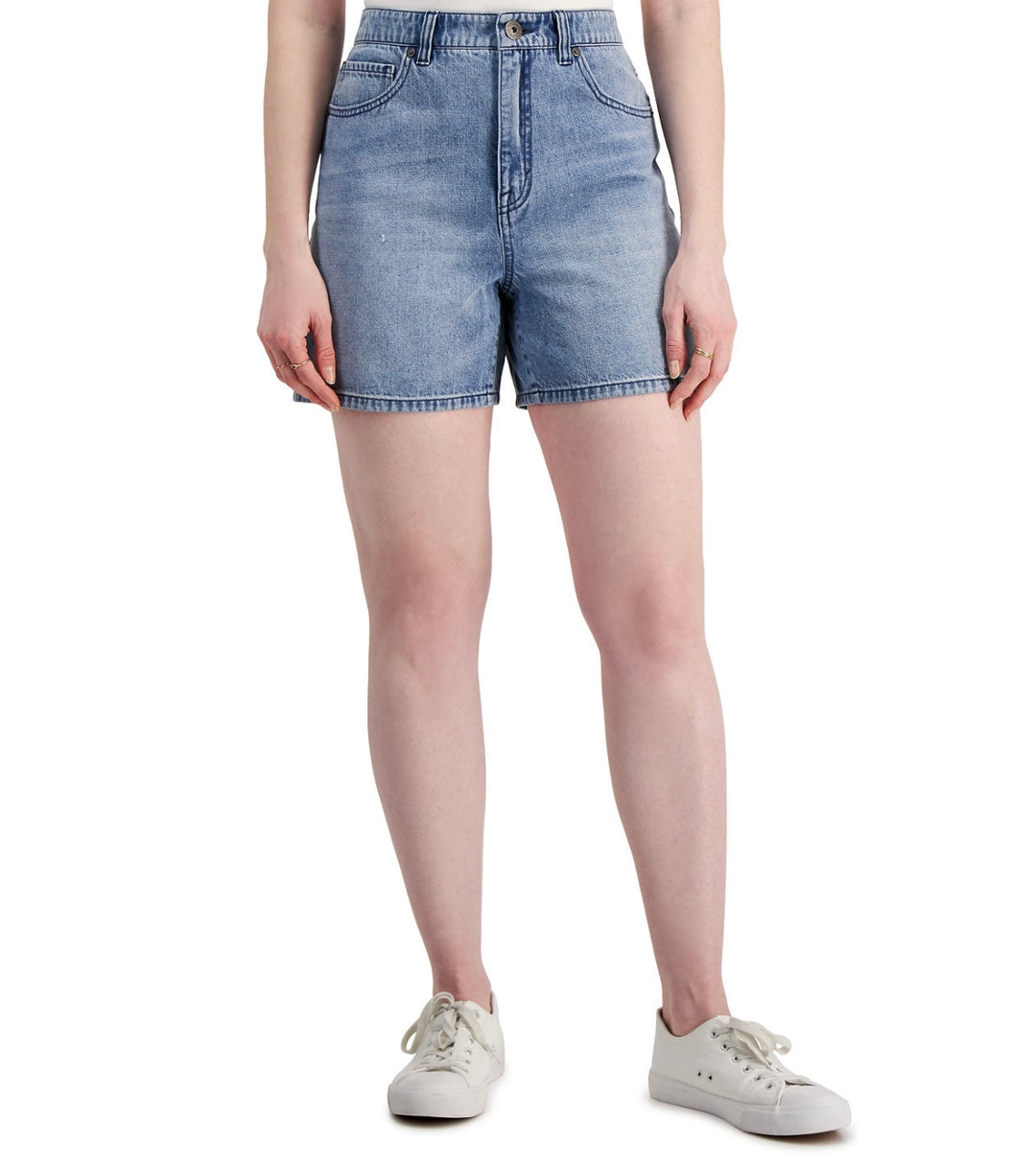 Style & Co. Women's High Rise Denim Boyfriend Shorts Blair Size 8