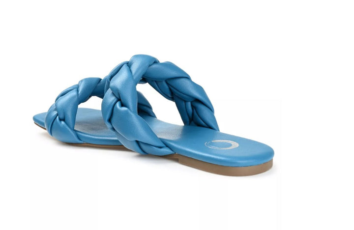 Journee Collection Women's Arietta Sandals Blue Size 7.5