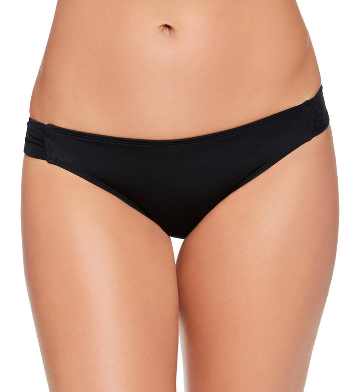 Salt + Cove Women's Stretch Side Tab Moderate Coverage Hipster Swimsuit Bottom
