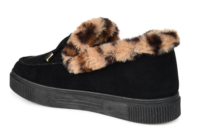 Journee Collection Women's Tru Comfort Foam Midnight Slipper Shoes Black