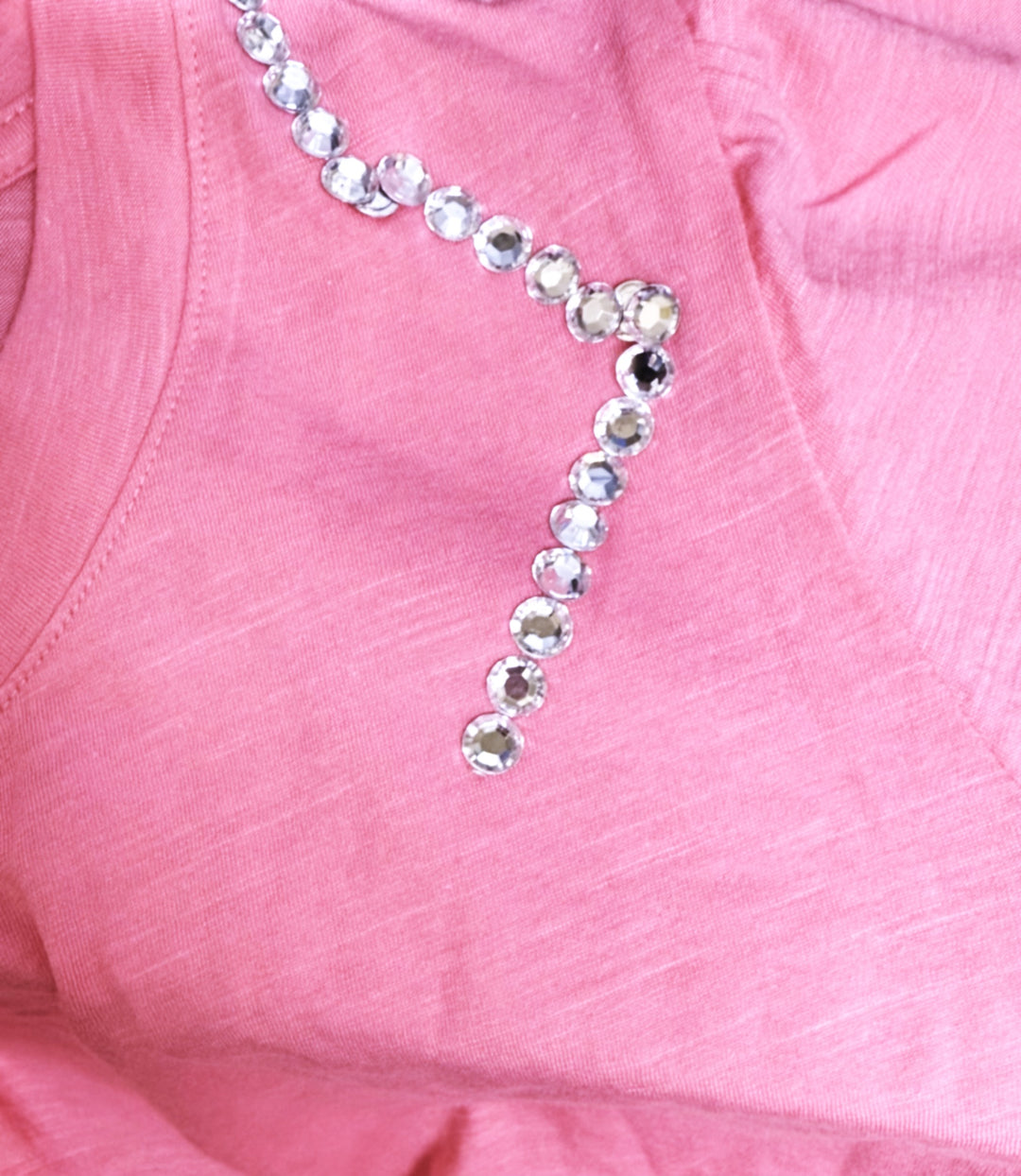 On 34th Women's Gathered-Sleeve Crewneck T-Shirt Azalea Pink Size XS