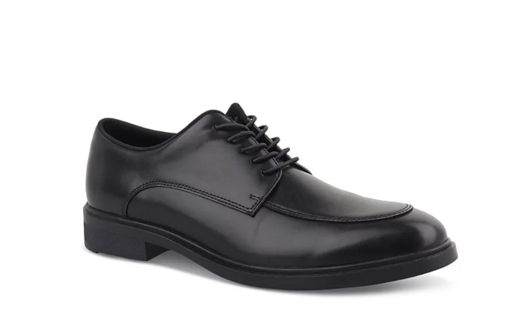 Alfani Men's Kenneth Moc Toe Dress Shoe Black Size 12
