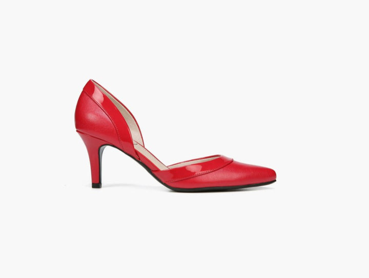 LifeStride Women's Saldana d'Orsay Pump Fire Red