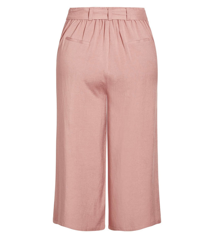 City Chic Women's Nouveau Tie Wide Leg Pant Rose Plus Size S//16