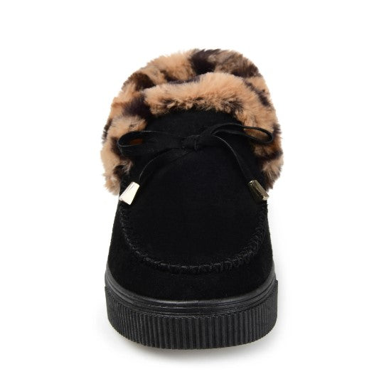 Journee Collection Women's Tru Comfort Foam Midnight Slipper Shoes Black