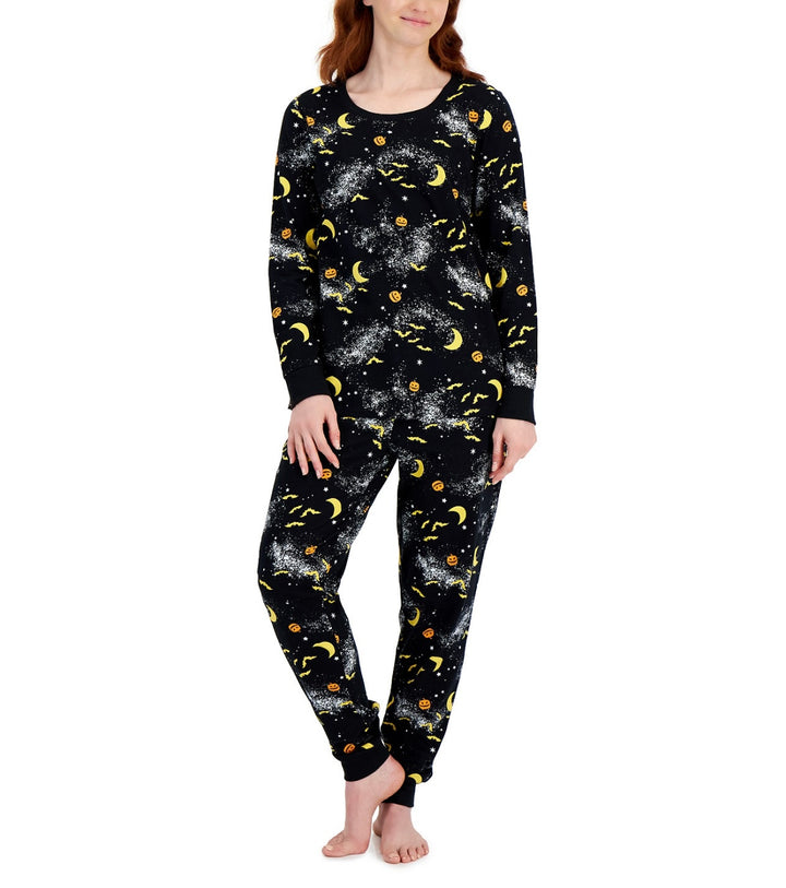 Family Pajamas Women's Halloween Spooky Night Family Pajama Set Size M