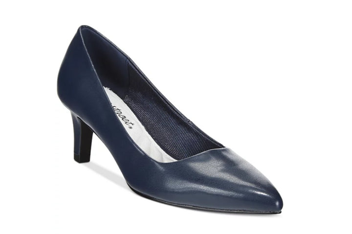 Easy Street Women's Pointe Pumps Shoes Navy Size 7