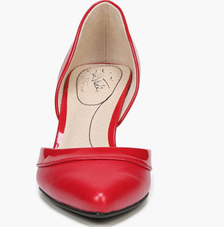 LifeStride Women's Saldana d'Orsay Pump Fire Red