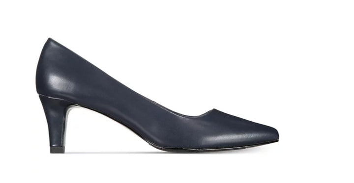 Easy Street Women's Pointe Pumps Shoes Navy Size 7