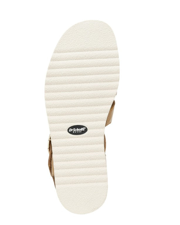 Dr. Scholl's Women's Island Glow Ankle Strappy Sandals Warm Tan Size 10 M