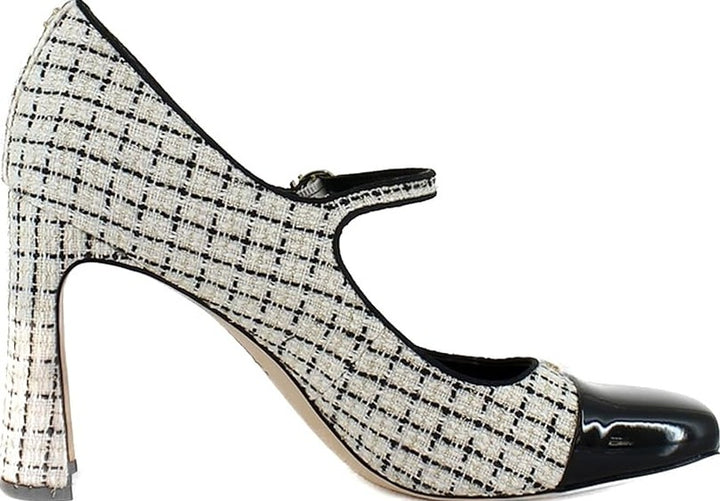 Circus NY by Sam Edelman Women's Elora Pump Shoes Vanilla Bean Black Size 6.5 M