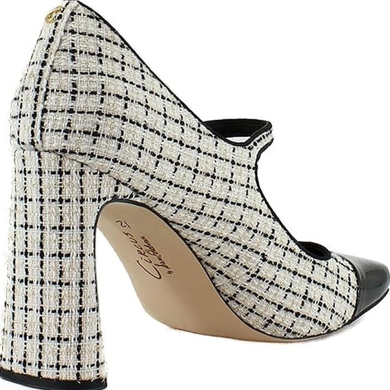 Circus NY by Sam Edelman Women's Elora Pump Shoes Vanilla Bean Black Size 6.5 M