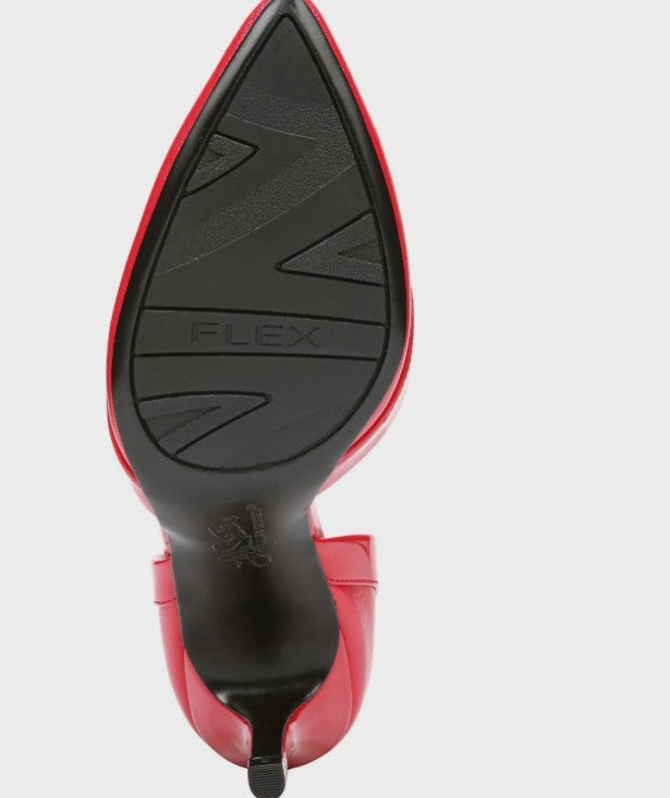 LifeStride Women's Saldana d'Orsay Pump Fire Red Size 8.5M