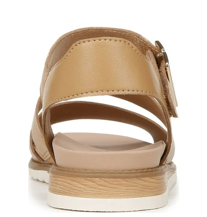 Dr. Scholl's Women's Island Glow Ankle Strappy Sandals Warm Tan Size 10 M