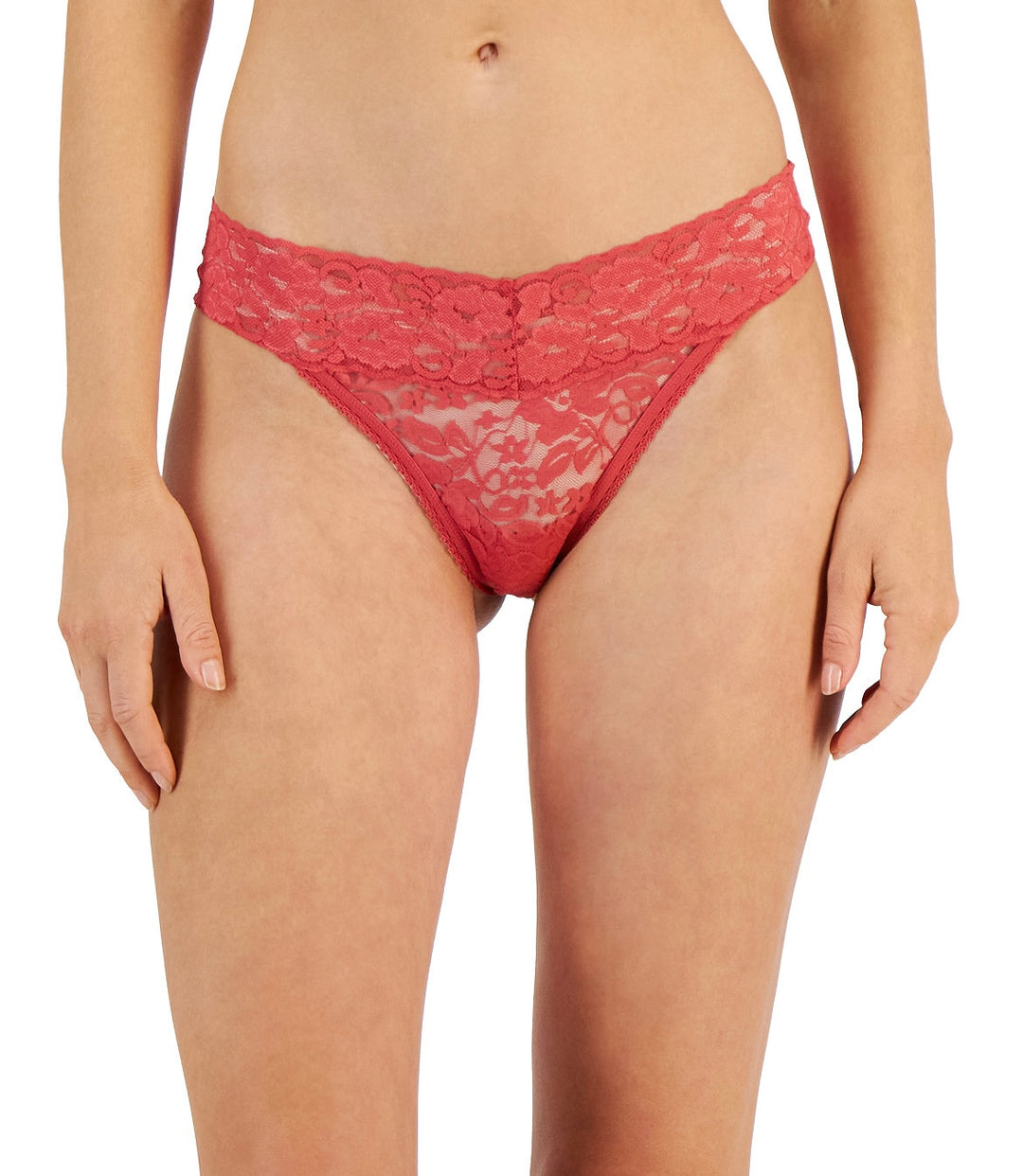 INC International Concepts Women's Lace Thong Underwear Lingerie Size XXL
