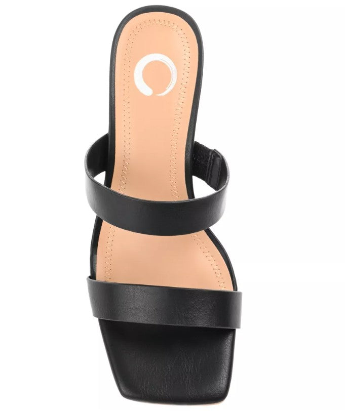 Journee Collection Women's Tru Comfort Nolla Sandals Black Size 9