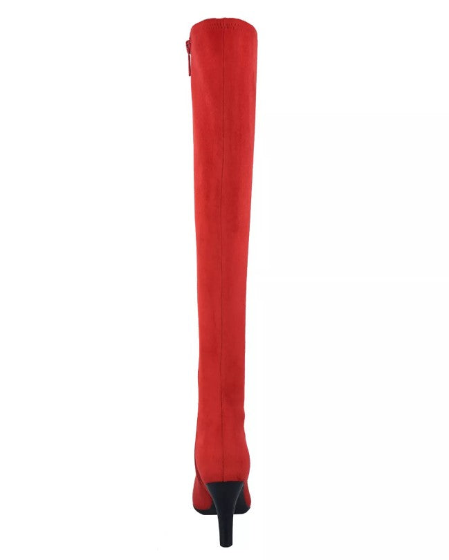 Impo Women's Namora Knee High Dress Boots Red Size 9 M